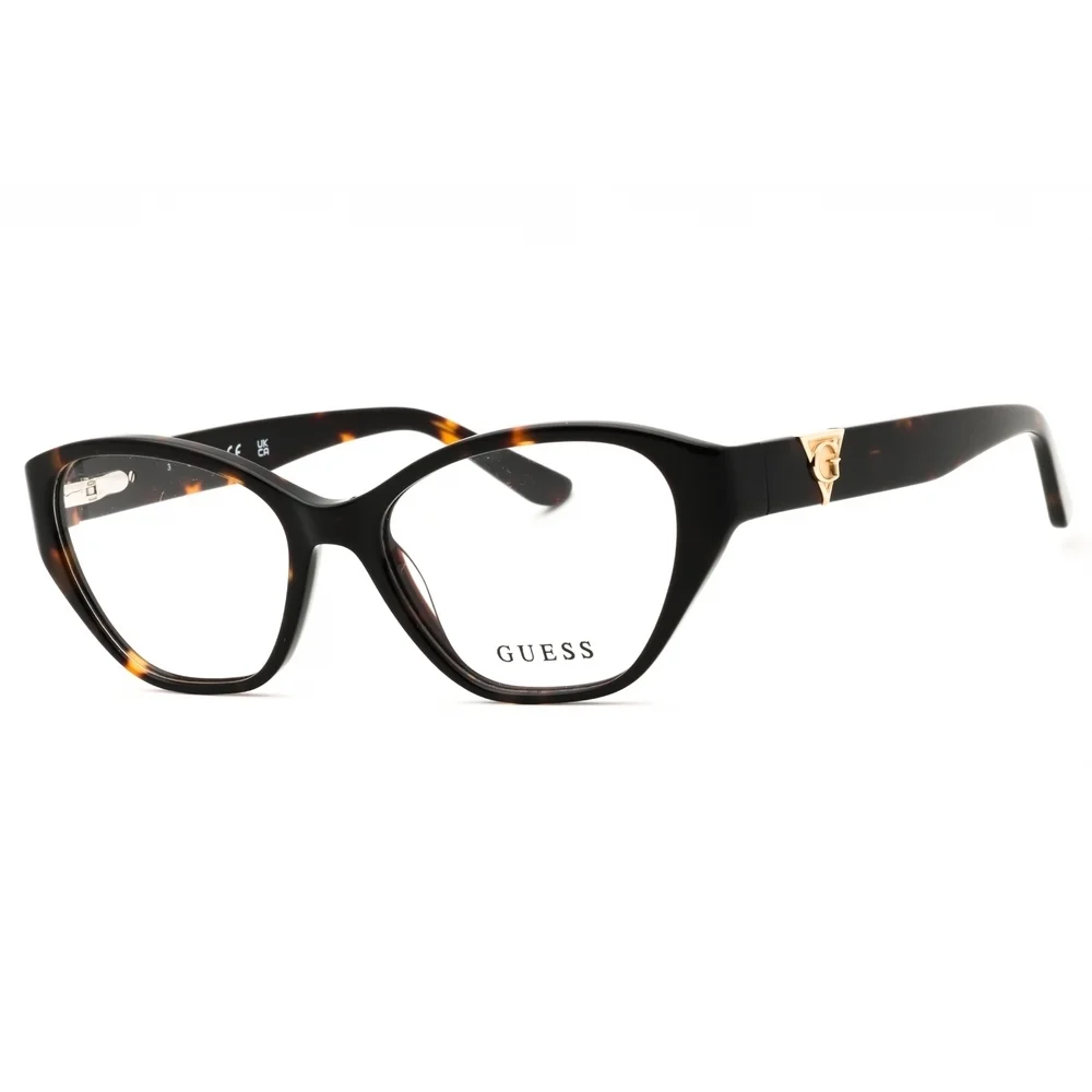 NWT Guess GU50162 Dark Havana Cat Eye 51mm Eyeglasses